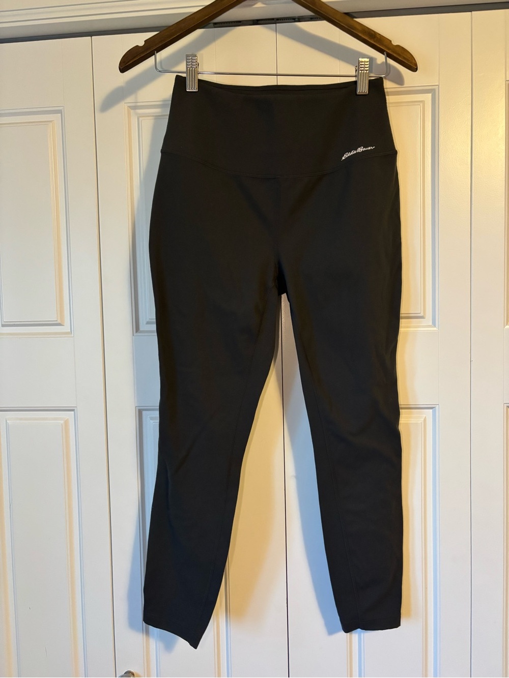 Eddie Bauer, grey “movement lux high rise 7/8 length” leggings
